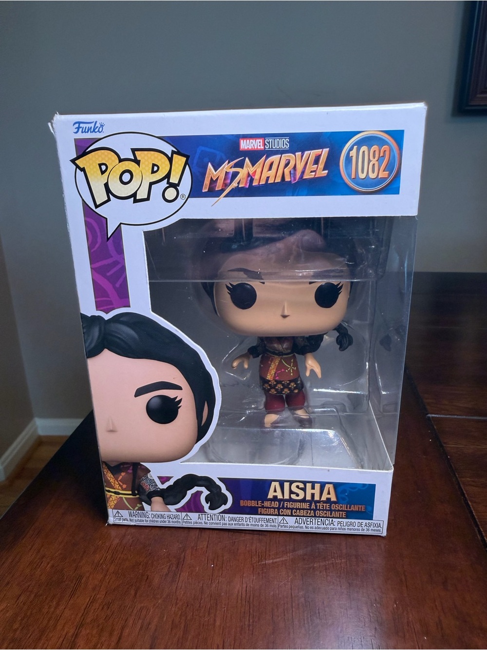 FUNKO POP - Ms. Marvel Aisha #1082